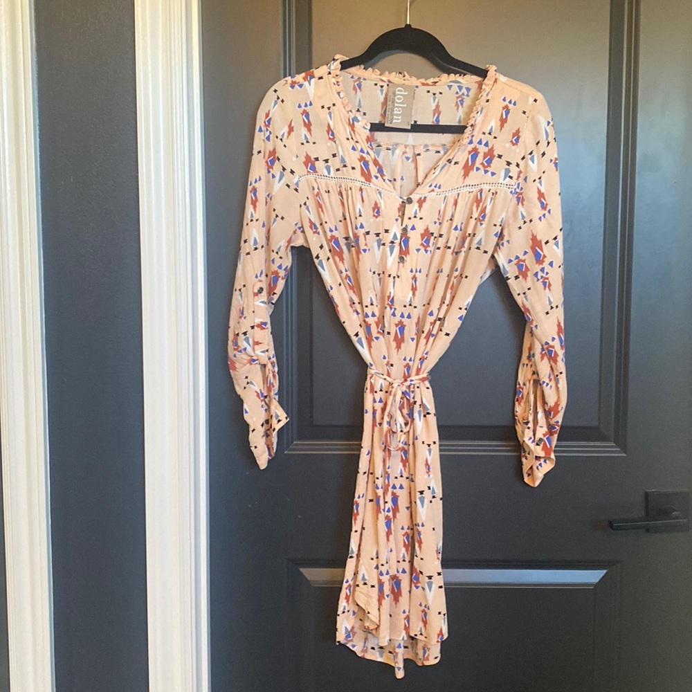 Dolan- anthroplogie Tie waist dress - Midi - S